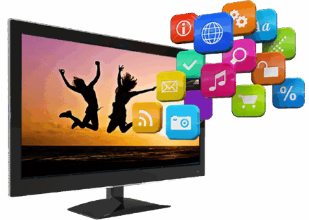 컴퓨터안 점프하는 사람들